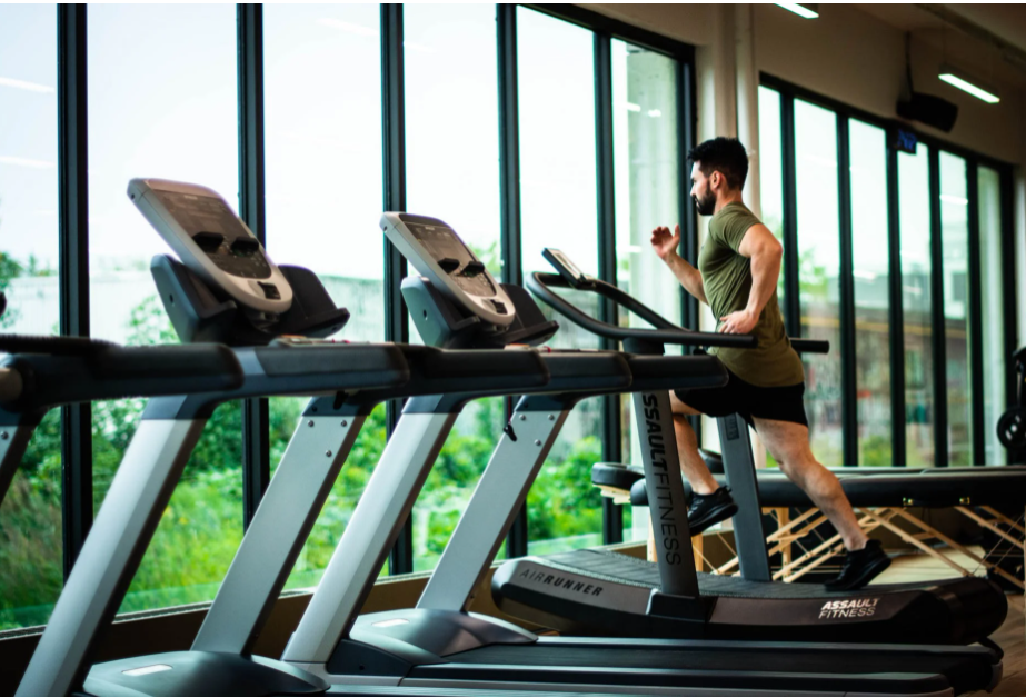 Treadmill at Gym 