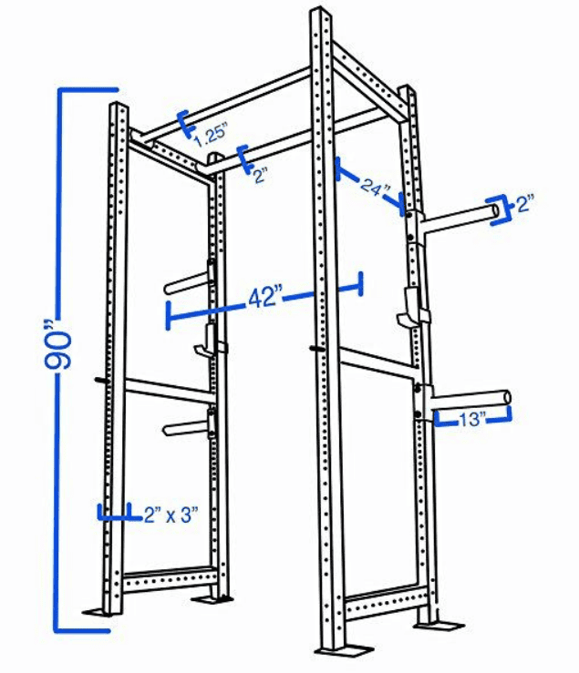 Squat-Rack-Dimension